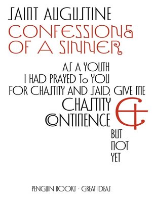 cover image of Confessions of a Sinner